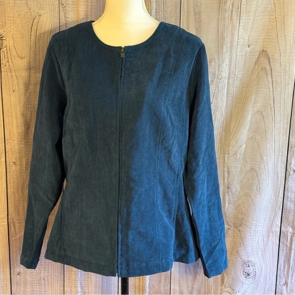NWT Christopher and Banks Full Zip Blazer, Large